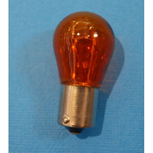 Lucas 12V 21W Pair Amber Single Filament Indicator Lamp Bulbs LLB343 