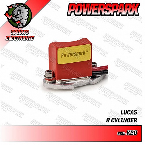 Powerspark Electronic Ignition Kit for Lucas 20D8 Distributor Daimler & Rolls Royce V8 K20